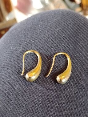 Stamped 925 Tear Drop Earrings